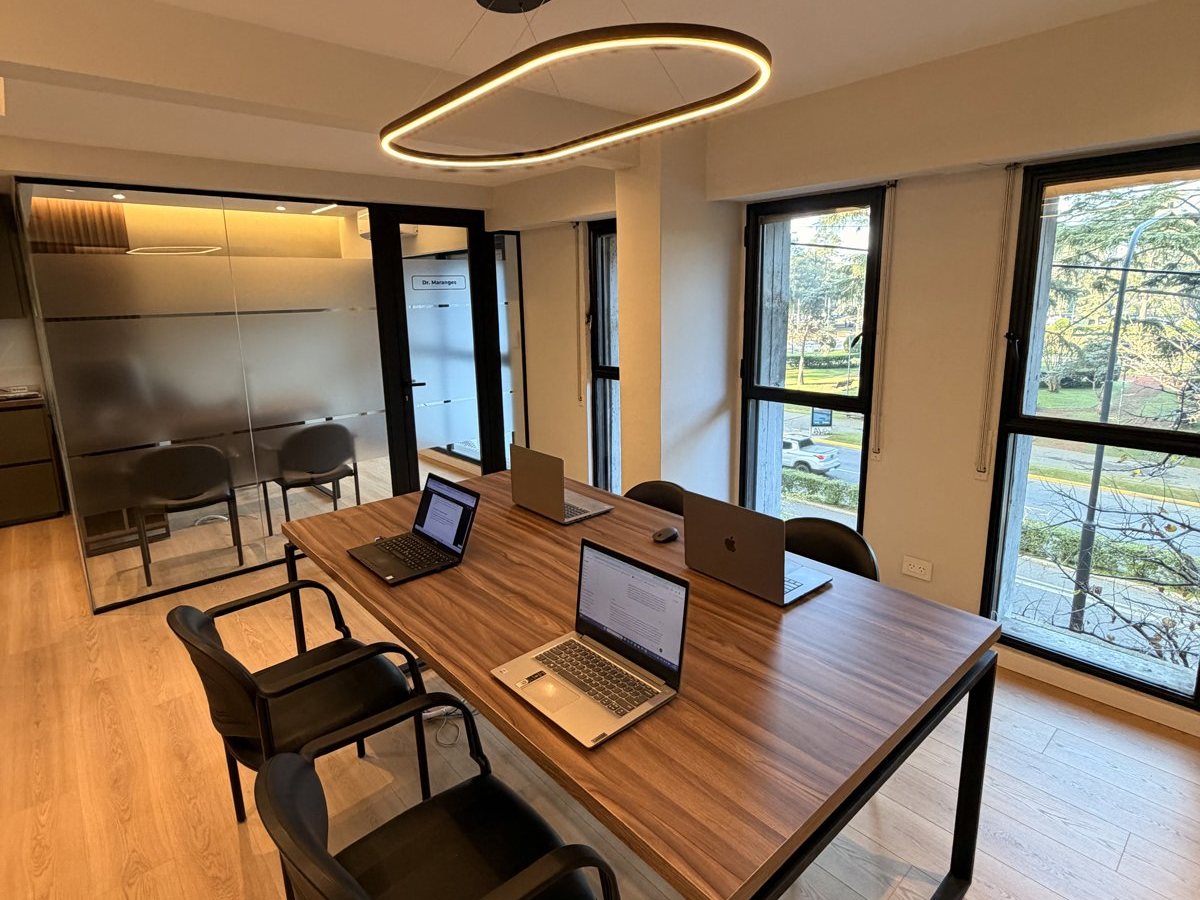 Sala de reuniones del estudio